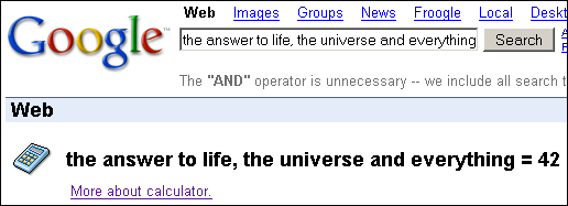 Google 42